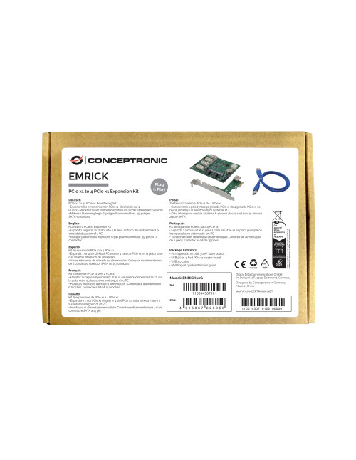 Tarjeta conceptronic emrick10g pci express