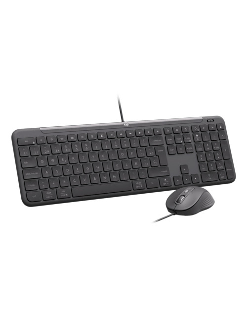Teclado + raton logitech mk620 negro