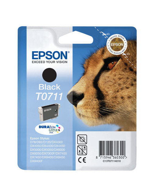 Cartucho tinta epson t071140 negro 7ml