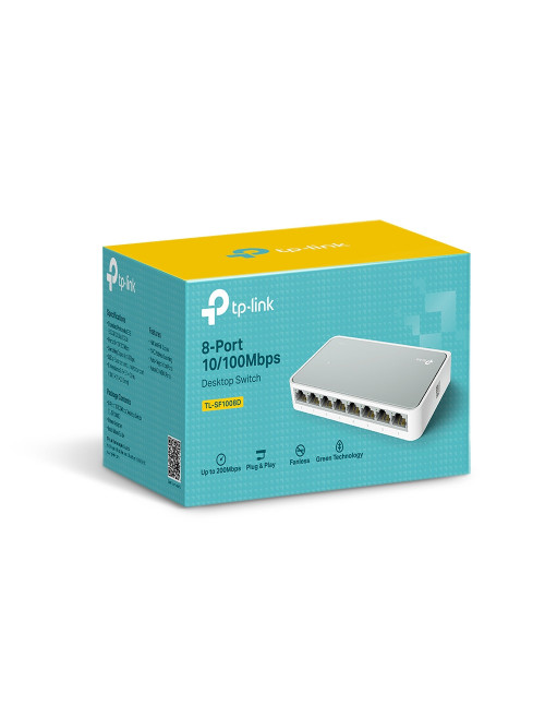 Switch 8 puertos mini 10 100