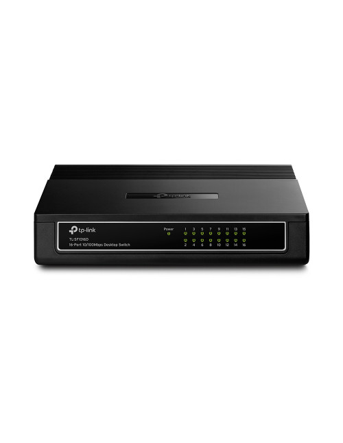 Switch 16 puertos 10 100 tp - link