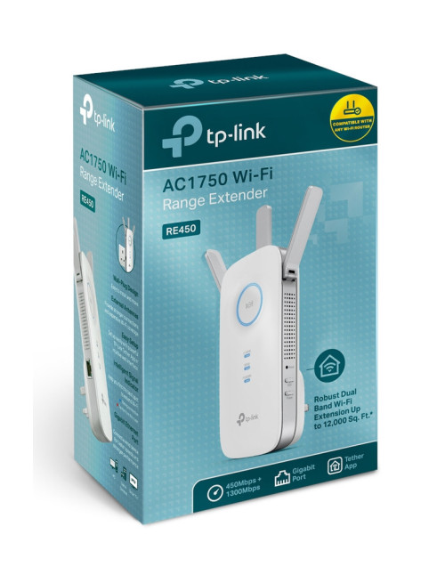 Repetidor extensor cobertura wifi 1300mbps tp