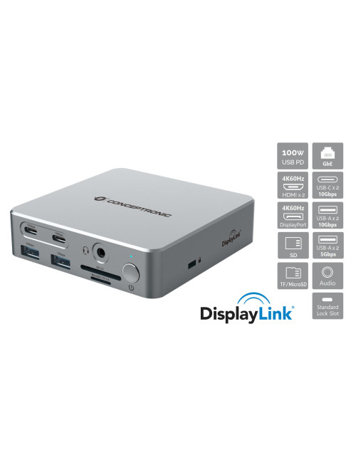 Docking station conceptronic 15 en 1