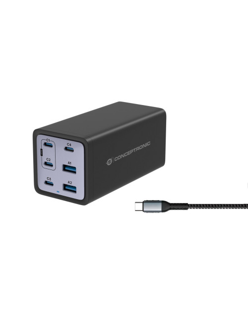 Cargador conceptronic ozul06be 200w + cable