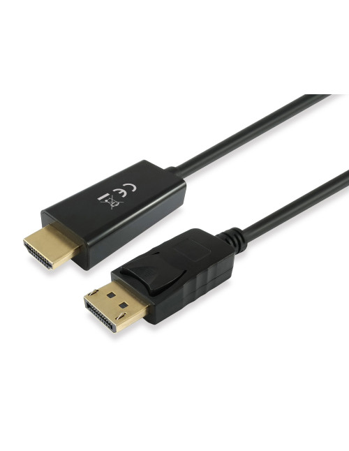 Cable displayport equip a hdmi macho - macho