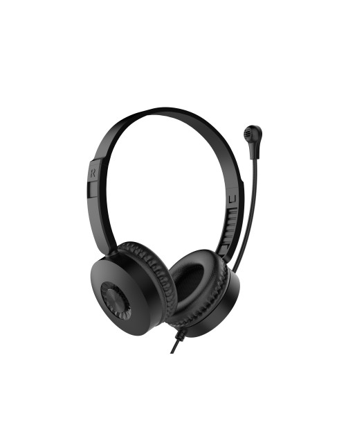 Auricular equip usb + microfono flexible