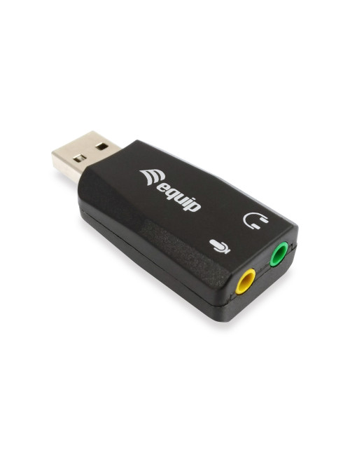 Adaptador audio equip tarjeta sonido usb