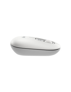 Raton inalambrico logitech pop mouse blanco