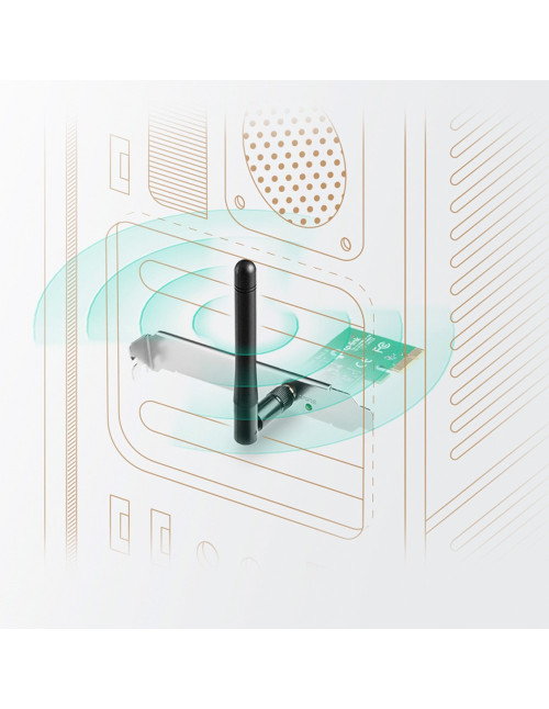 Tarjeta pci express wifi 150mbps tp - link
