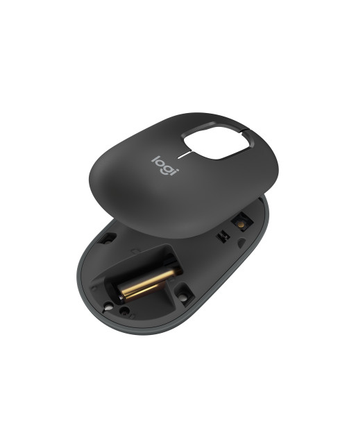 Raton inalambrico logitech pop mouse grafito