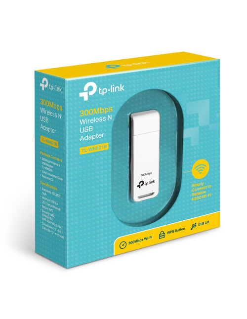 Adaptador usb 2.0 wifi 300 mbps