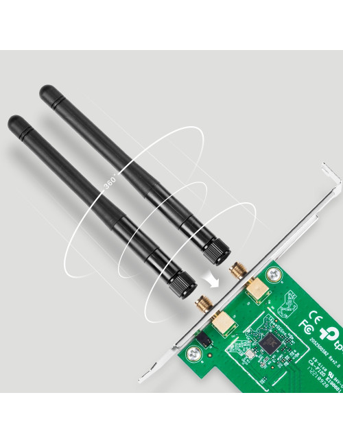 Tarjeta pci express wifi 300mbp tp - link