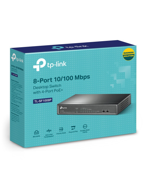 Switch 8 puertos 10 100 4