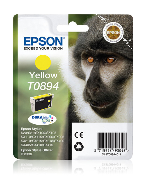 Cartucho tinta epson t0894 amarillo 3.5ml