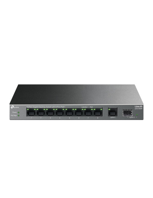 Switch tp - link ls1210gp 10 puertos