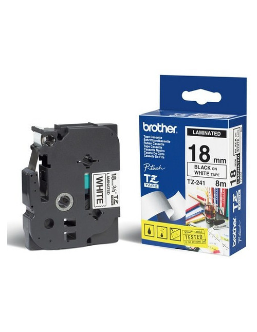 Cinta laminada brother tze241 12mm x