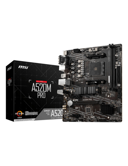 Placa base msi am4 a520m pro