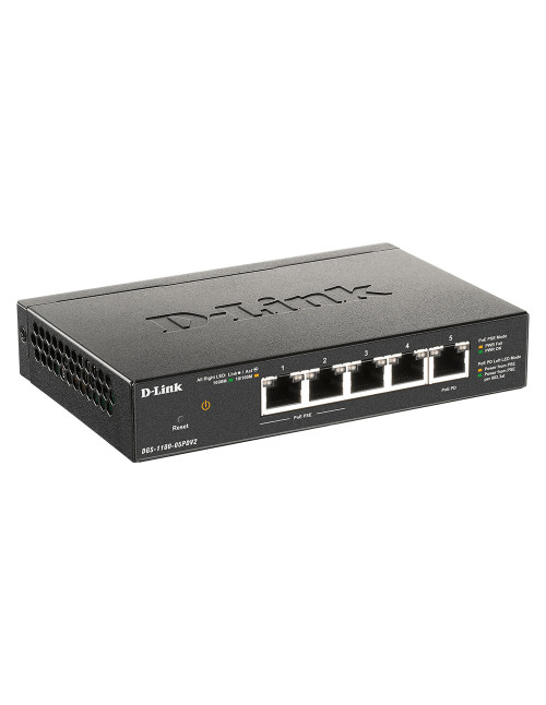 Switch d - link 5 puertos gigabit poe - powered