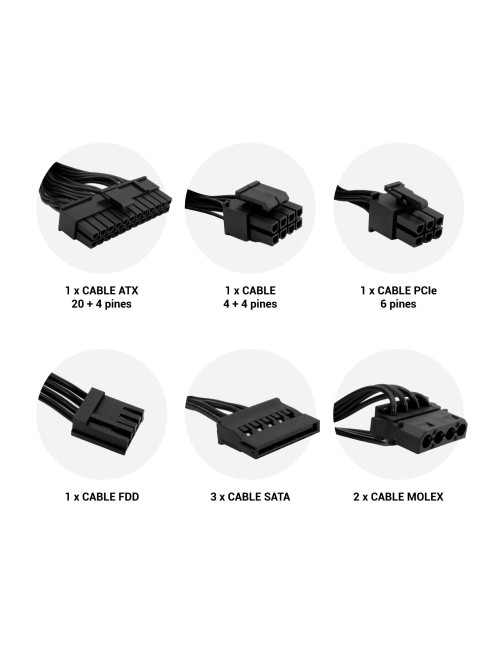 Fuente alimentacion coolbox atx eco 500