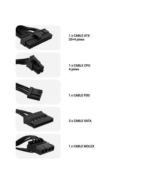 Fuente alimentacion coolbox basic 500gr sfx