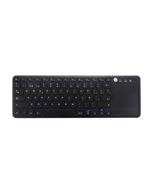 Teclado inalambrico coolbox touchpad coo - tew01 - bk