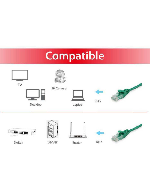 Cable red equip latiguillo rj45 u