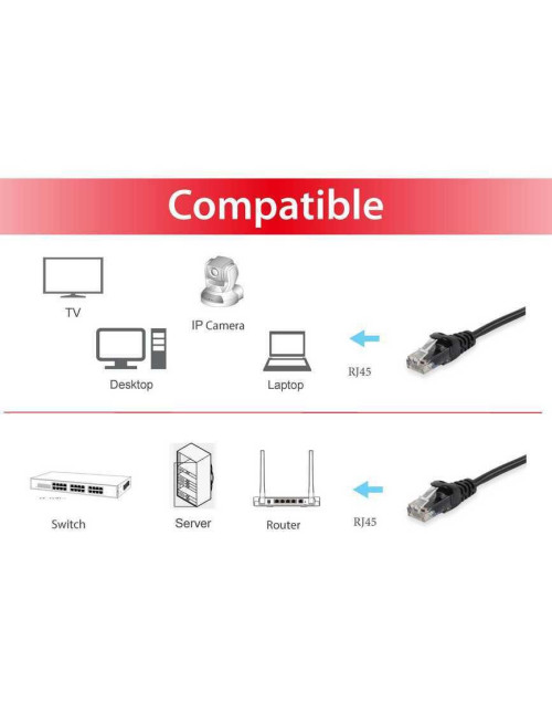Cable red equip latiguillo rj45 u