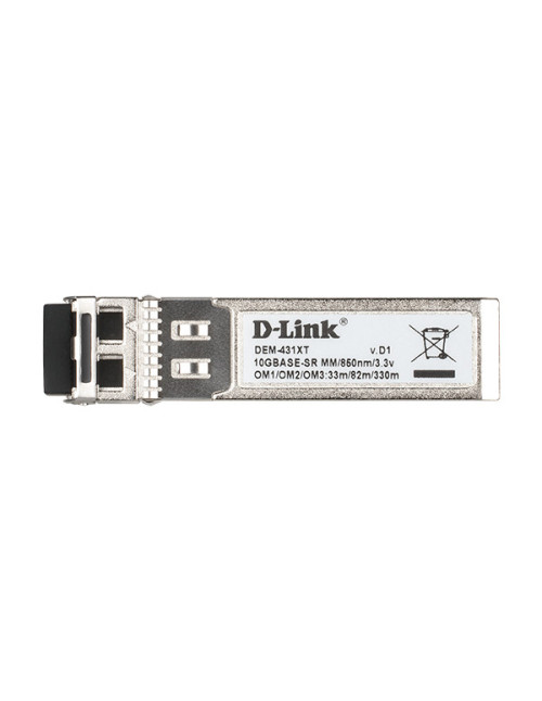 Adaptador sfp+ d - link dem - 431xt 10gbase - sr multimodo