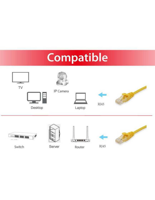 Cable red equip latiguillo rj45 u