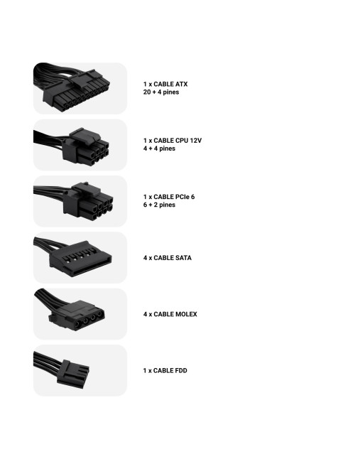 Fuente alimentacion coolbox gaming deeppower 650w