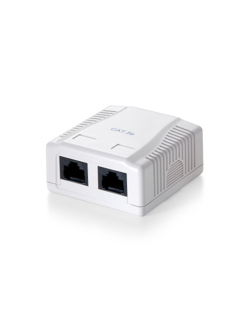 Roseta superficie equip cat6 utp 2