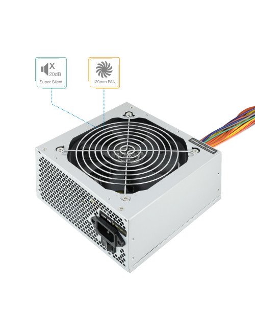 Fuente alimentacion tooq ep - ii tqep - 500sse 500w