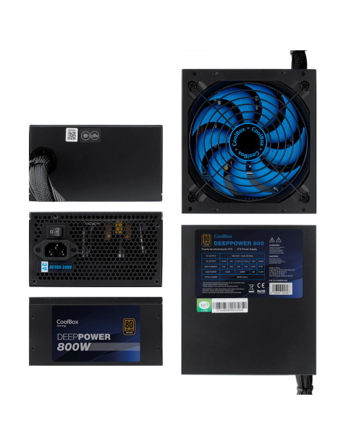 Fuente alimentacion coolbox gaming deeppower 800w