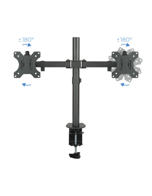 Soporte mesa tooq db1232tn - b 2 pantallas