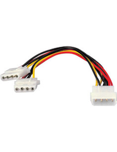 Duplicador cable alimentacion atx equip conector