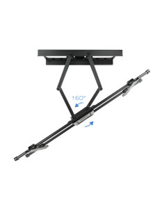 Soporte pared tooq lp3790tn - b 37 pulgadas - 90 pulgadas negro