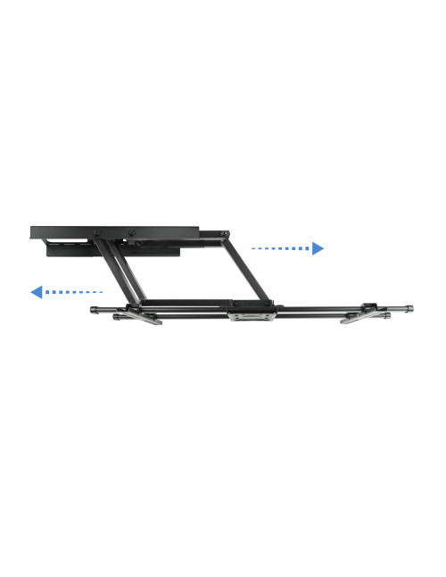 Soporte pared tooq lp3790tn - b 37 pulgadas - 90 pulgadas negro