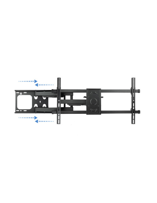 Soporte pared tooq lp3790tn - b 37 pulgadas - 90 pulgadas negro