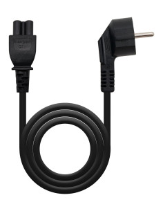 Cable alimentacion tipo trebol 1.5m nanocable