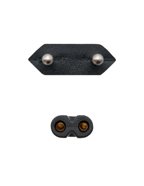 Cable alimentacion tipo philip forma 8