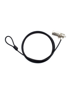 Cable seguridad portatil nilox combinacion 4
