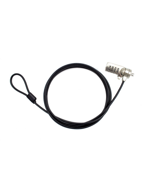 Cable seguridad portatil nilox combinacion 4