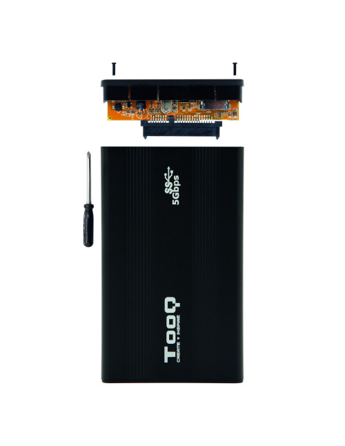 Caja externa tooq tqe - 2524b 2.5 pulgadas 9.5mm