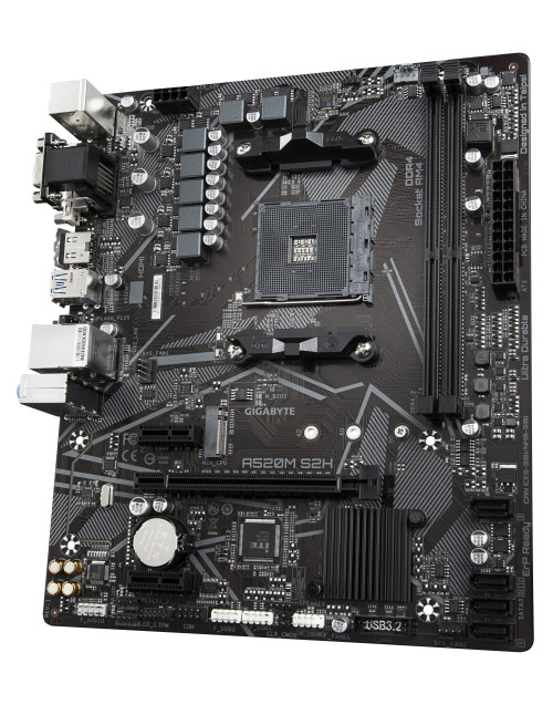 Placa base gigabyte am4 a520m s2h