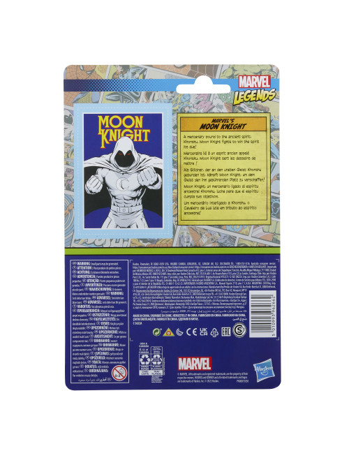 Figura hasbro moon knight marvel legends