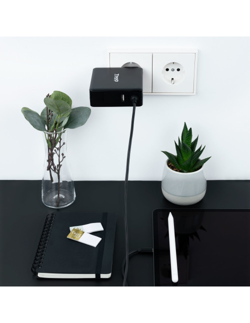 Cargador portatil tooq tqlc - usbc90pd 90w usb - c