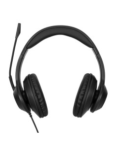 Auriculares stereo targus alambrico negro usb