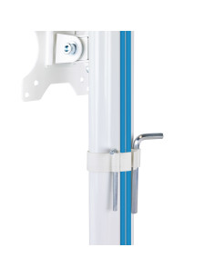 Soporte mesa tv tooq 17 - 27 pulgadas blanco