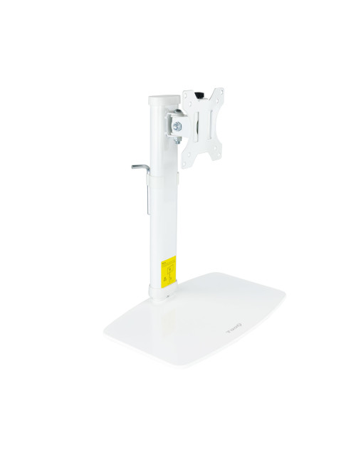 Soporte mesa tv tooq 17 - 27 pulgadas blanco