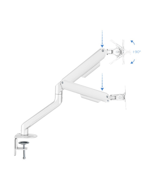 Soporte mesa tv tooq 17 - 32 pulgadas blanco